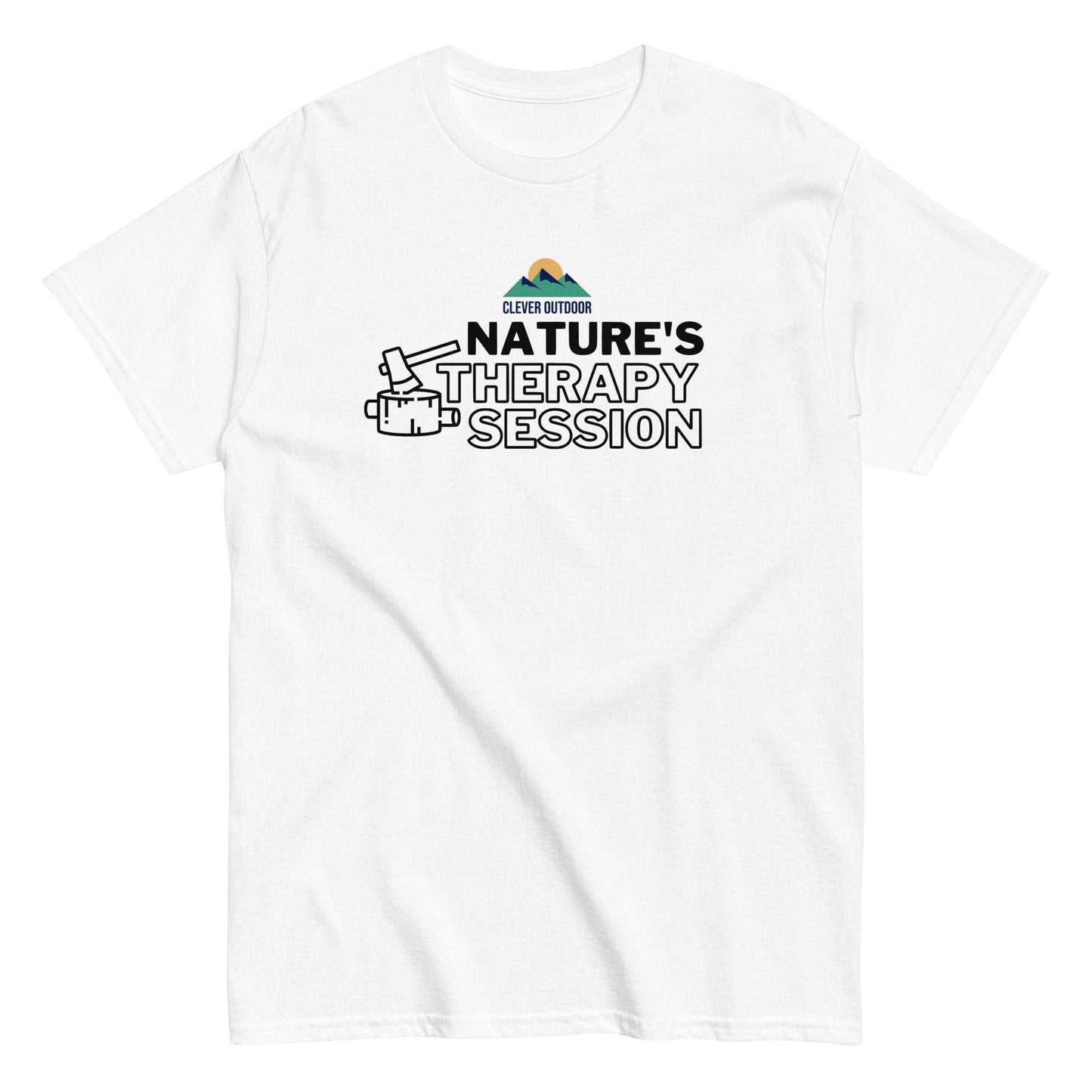 Clever Outdoor Nature's Therapy Session T-Shirt