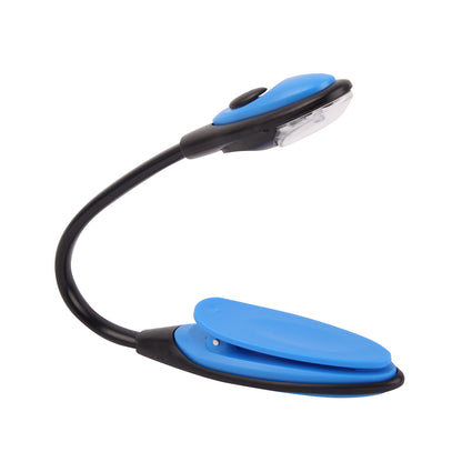 Camping LED Camping Leselampe schwarz blau grau stromsparend clever-outdoor